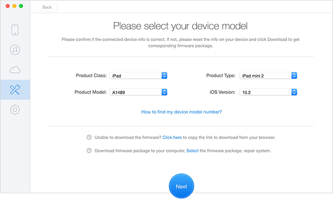 How to Fix iPhone Stuck on Apple Logo/Recovery Mode – Step 3