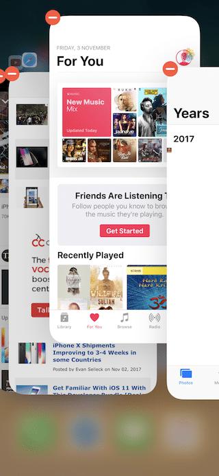 How to Force Quit Apps on iPhone X