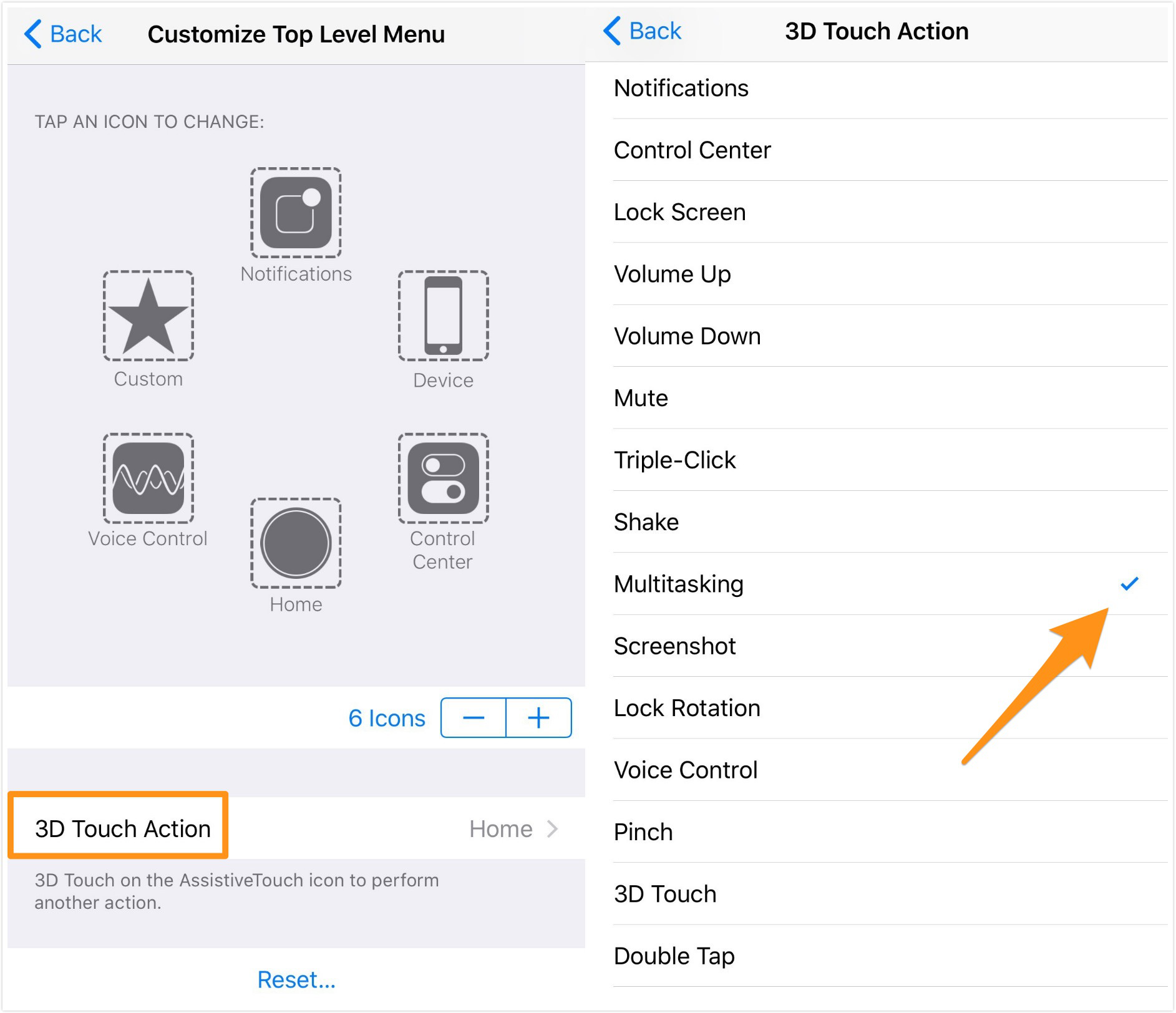 Fix 3D Touch Multitasking Not Working on iOS 11 – Step 3