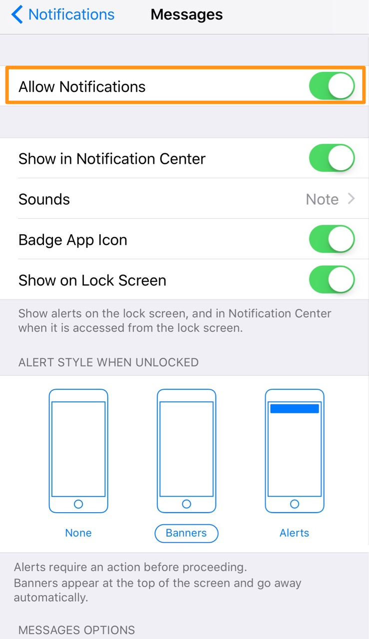 iphone 11 email notifications not working