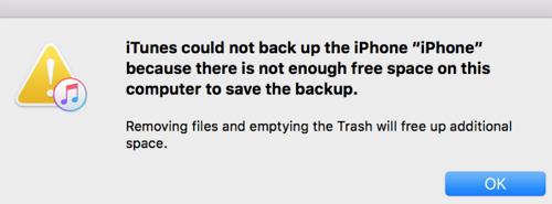 Clearing Space on Computer
