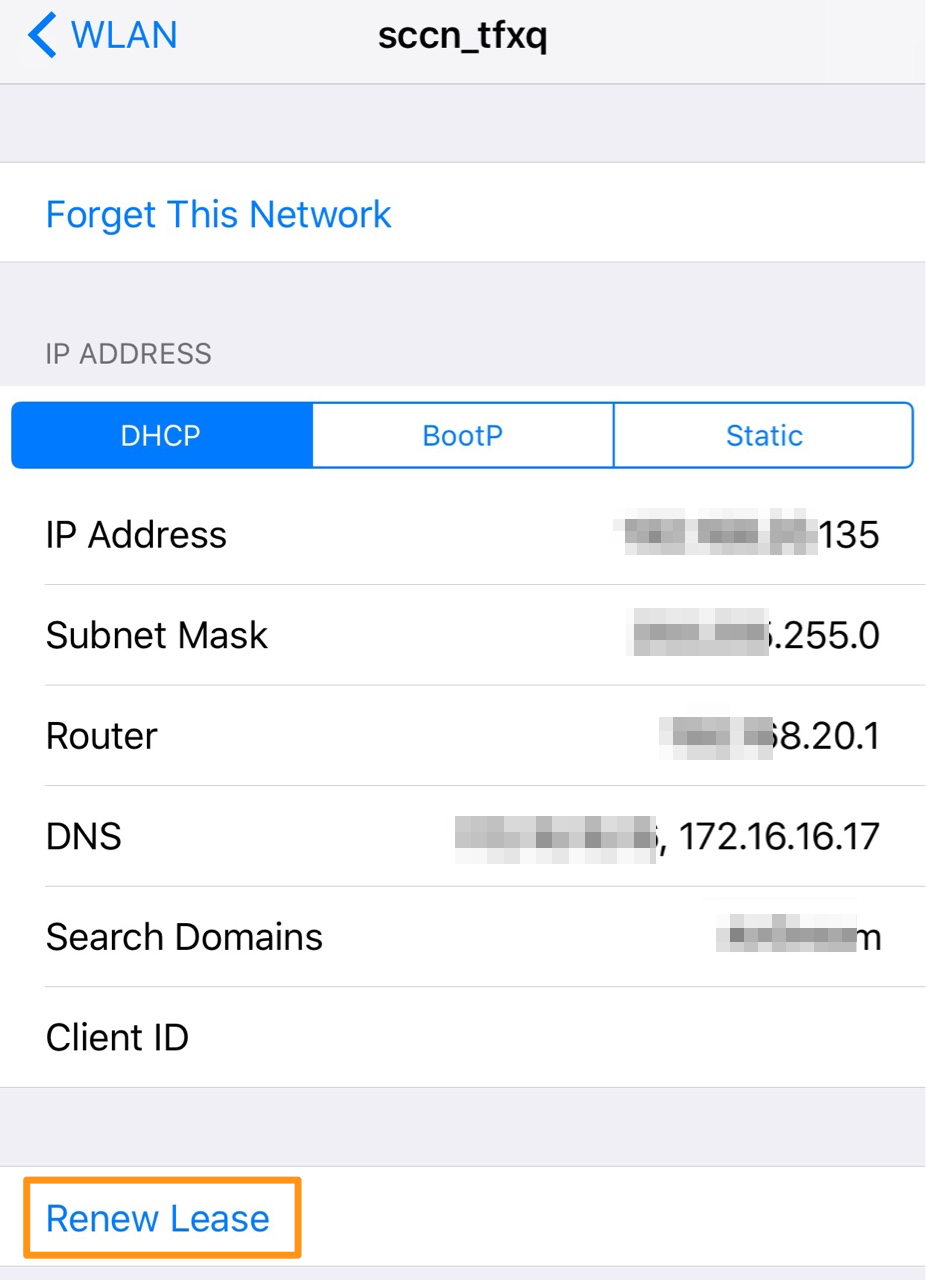 Wi-Fi Not Working on iOS 11