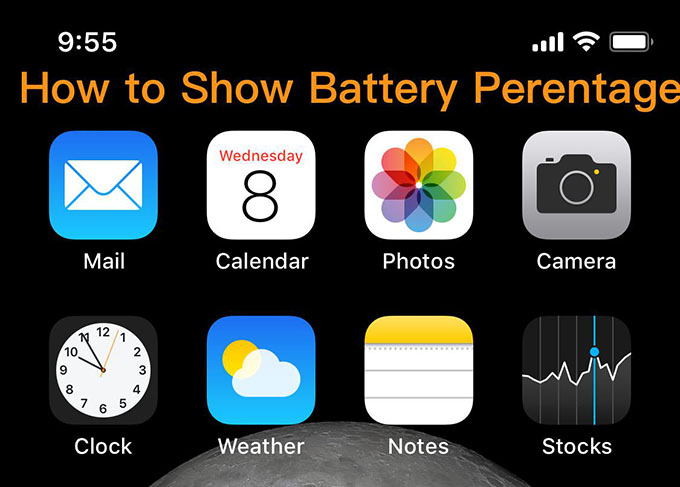 How to See Battery Percentage on iPhone X