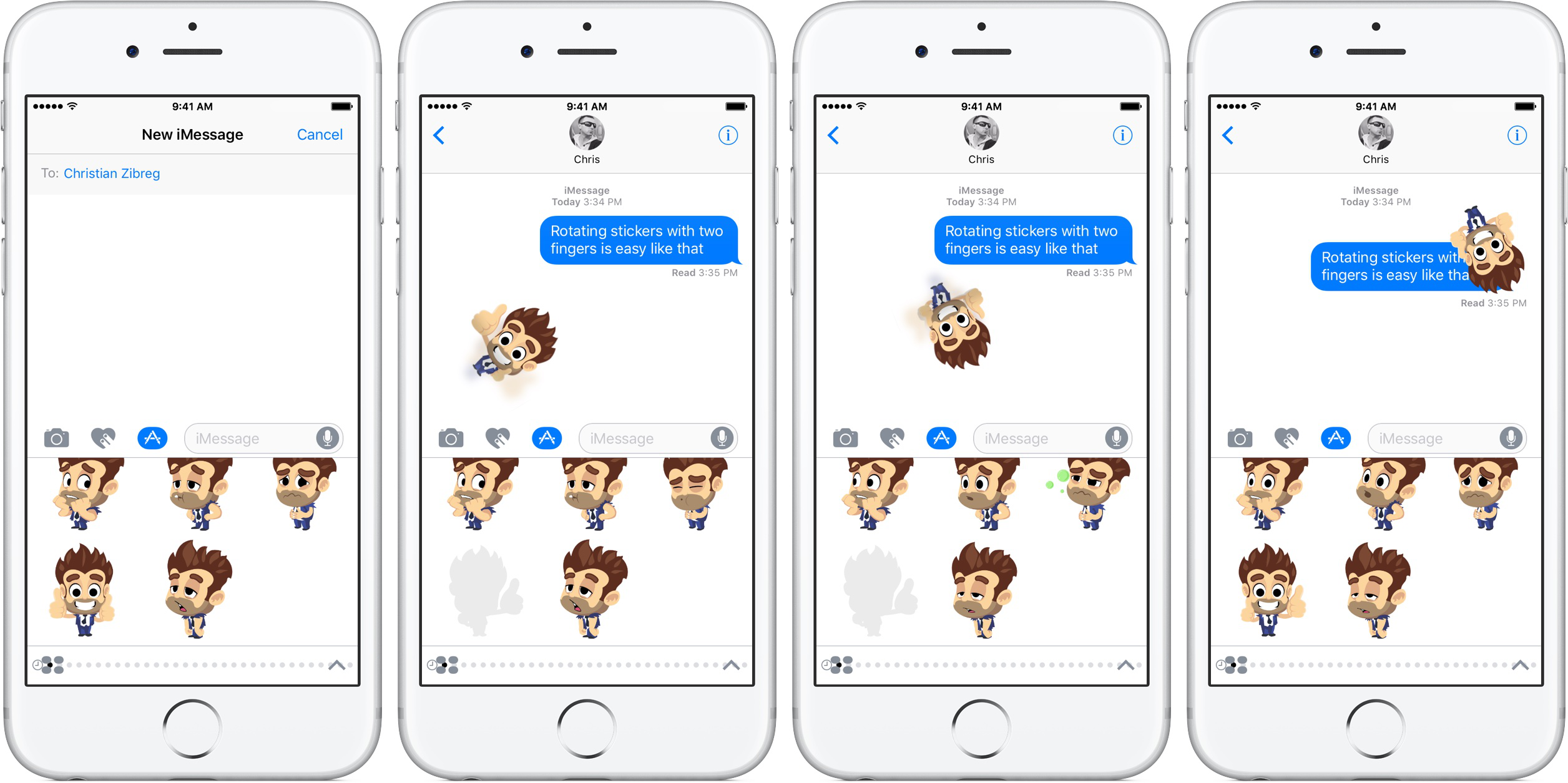 How to Use Stickers on iPhone 7/7 Plus
