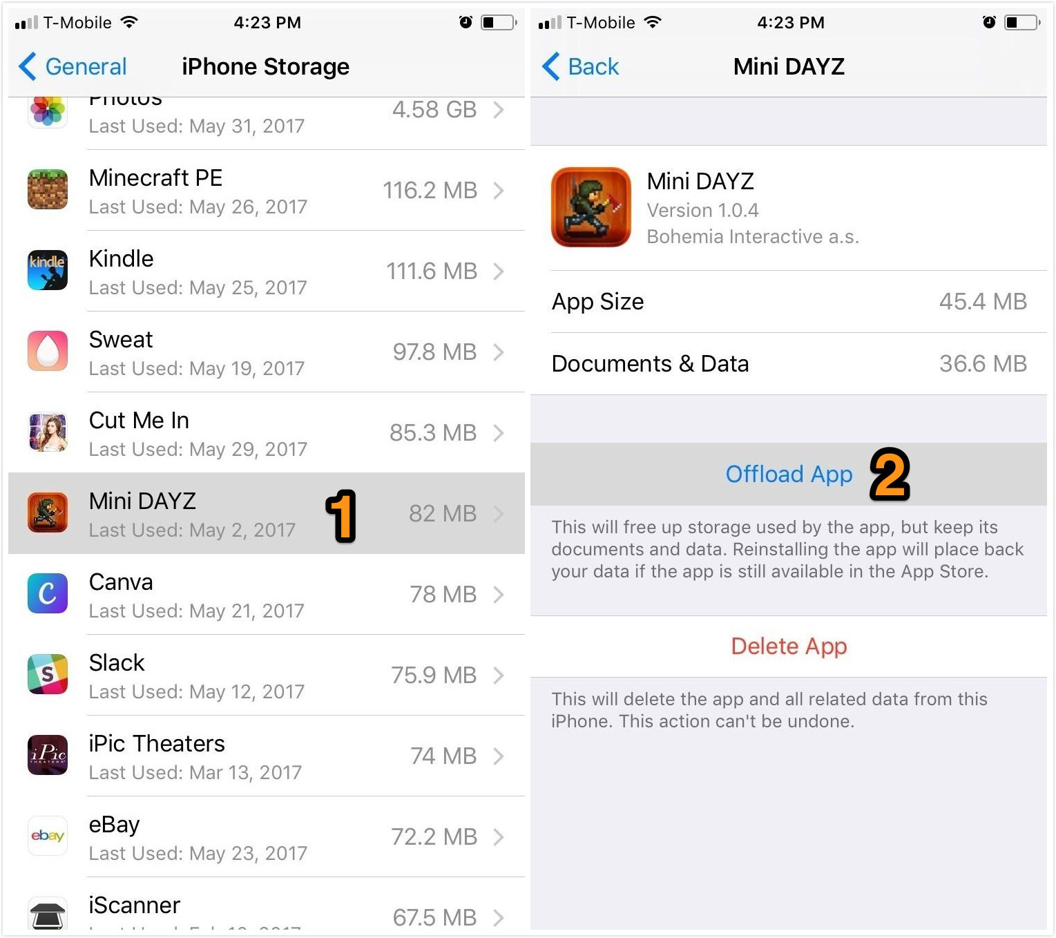 How to Offload Apps from iPhone in iOS 11