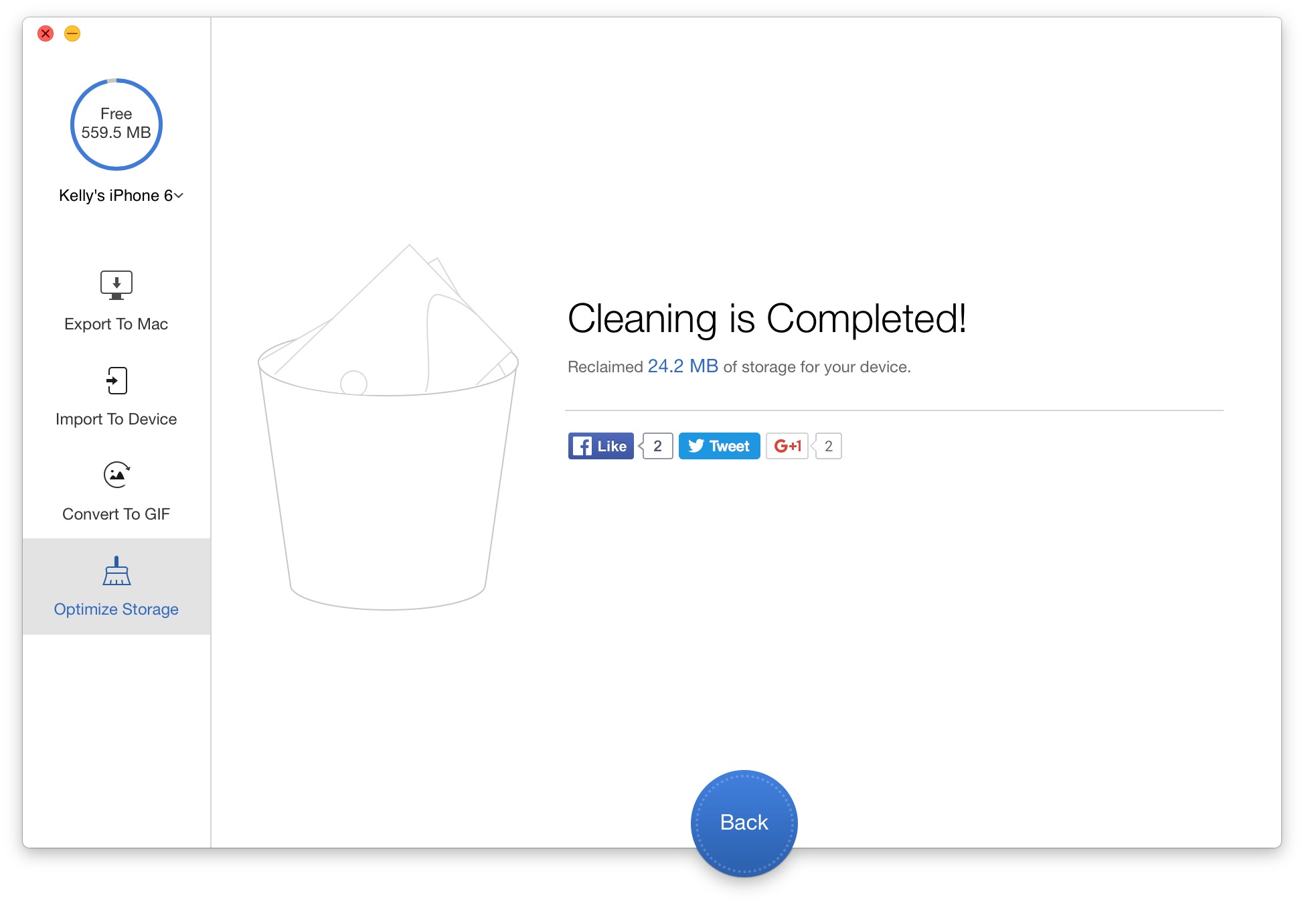 Optimize Storage 5