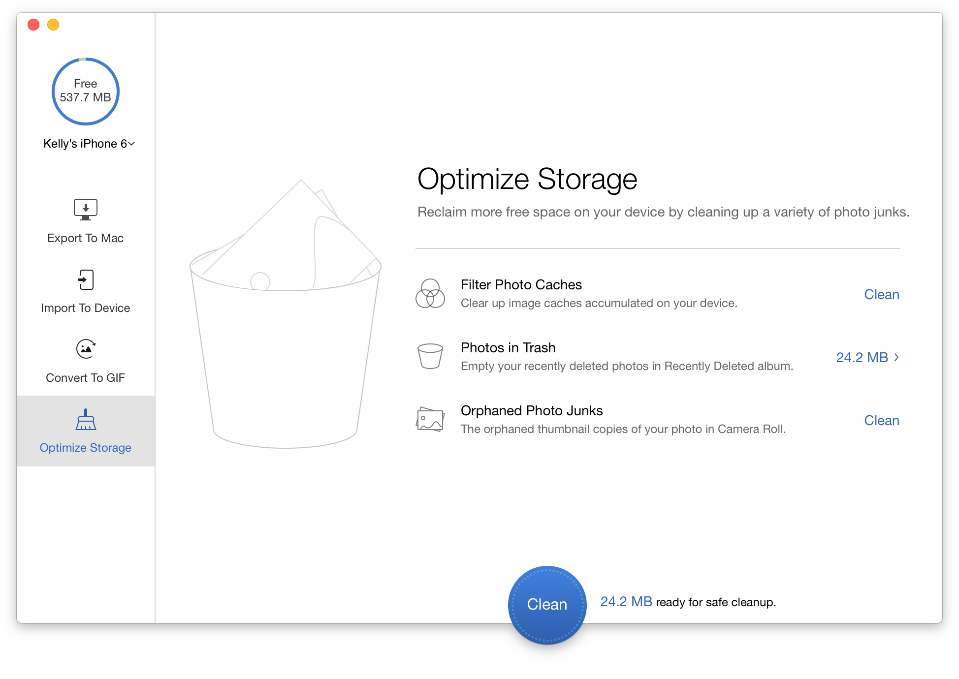 Optimize Storage 2