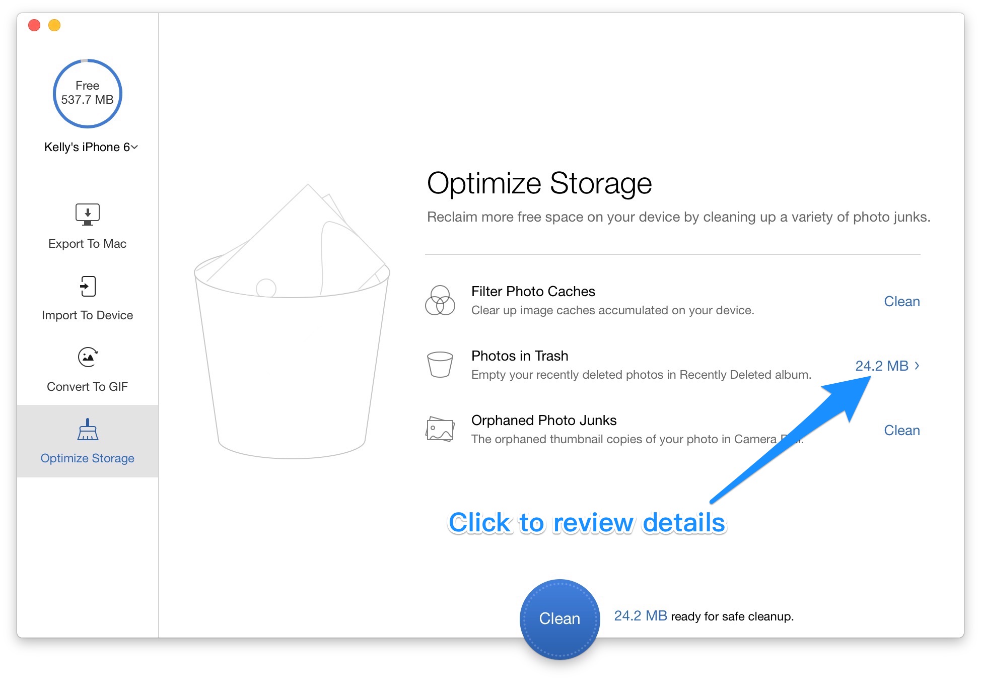 Optimize Storage 3