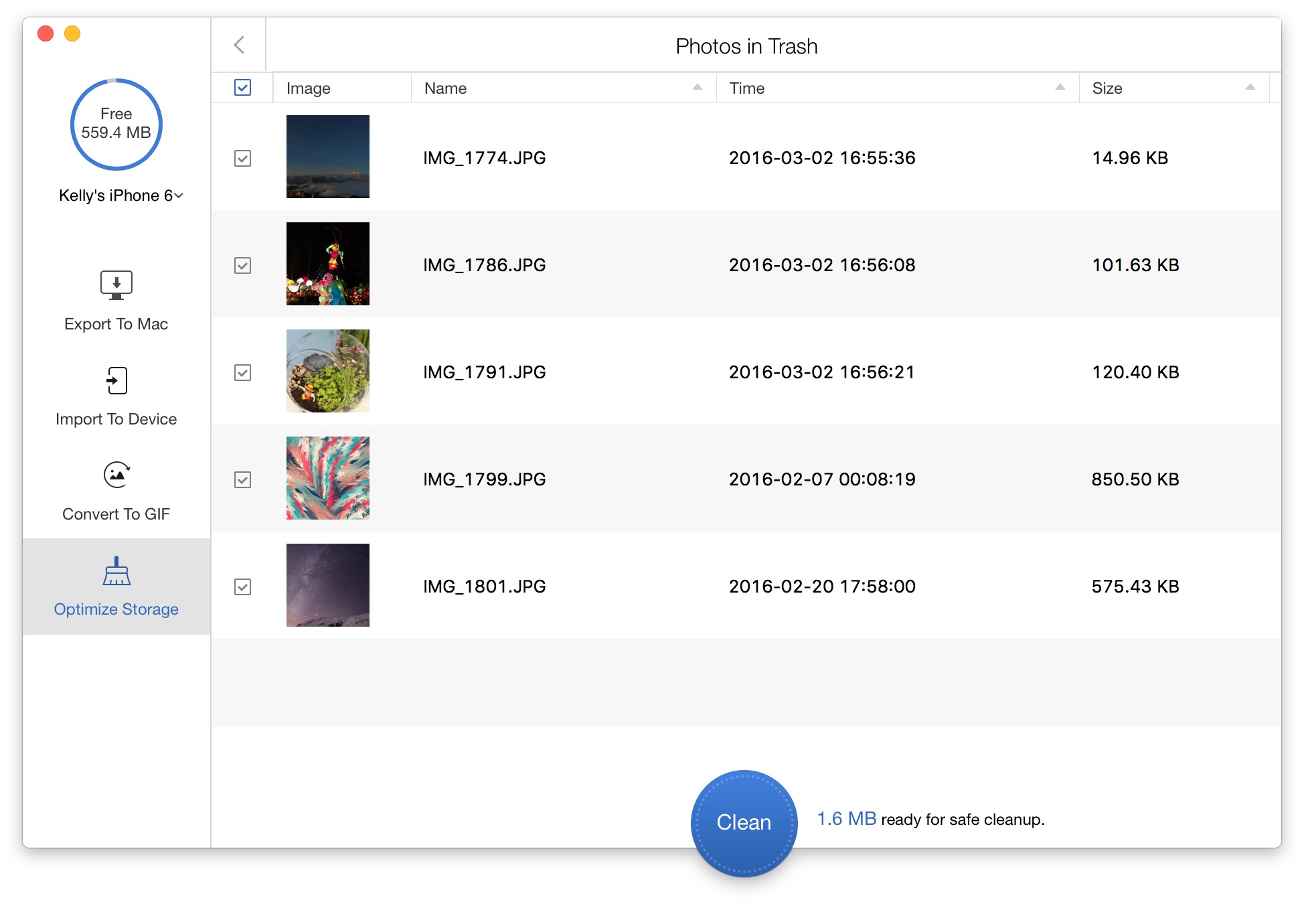 Optimize Storage 4