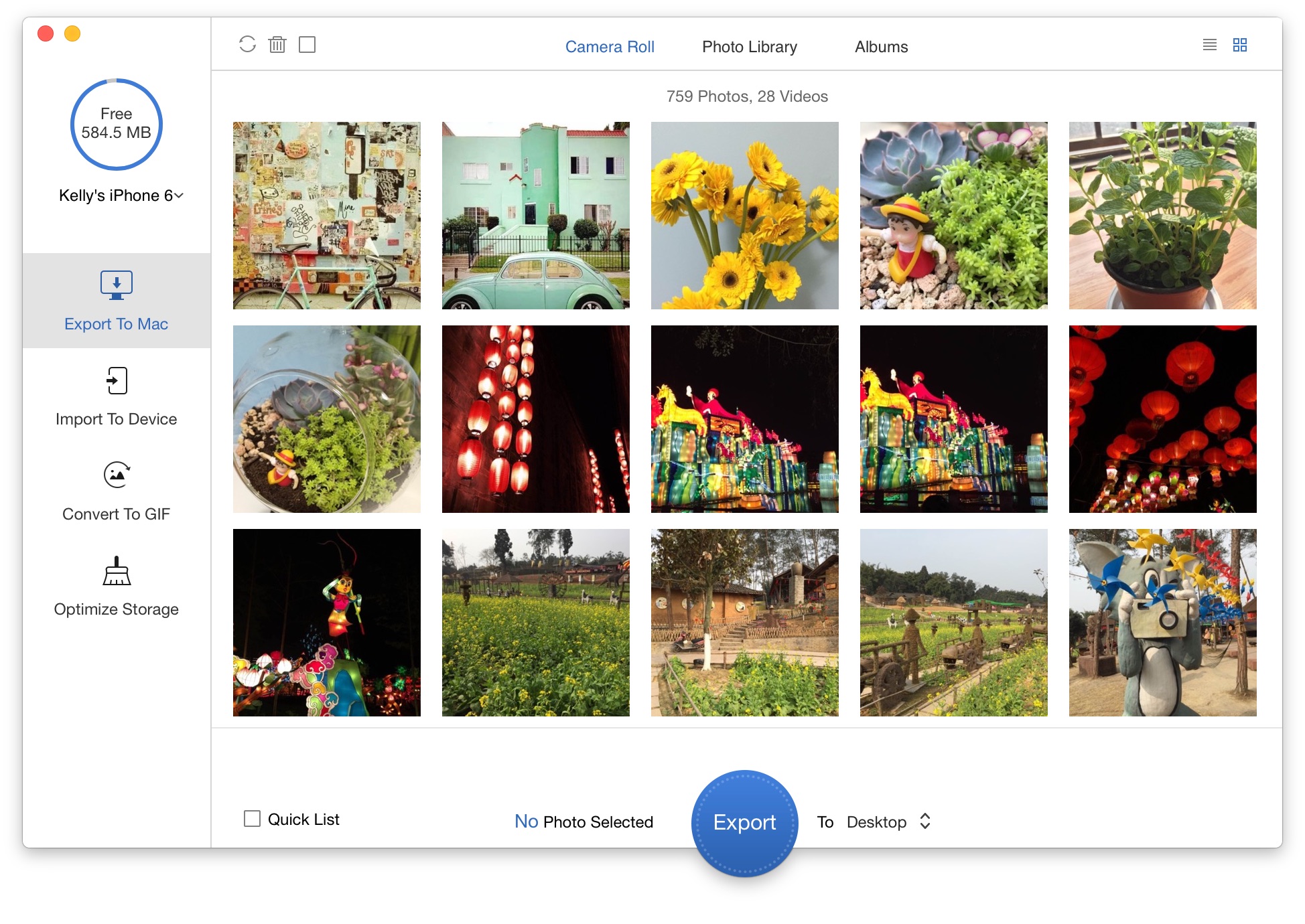 Photos in Camera Roll