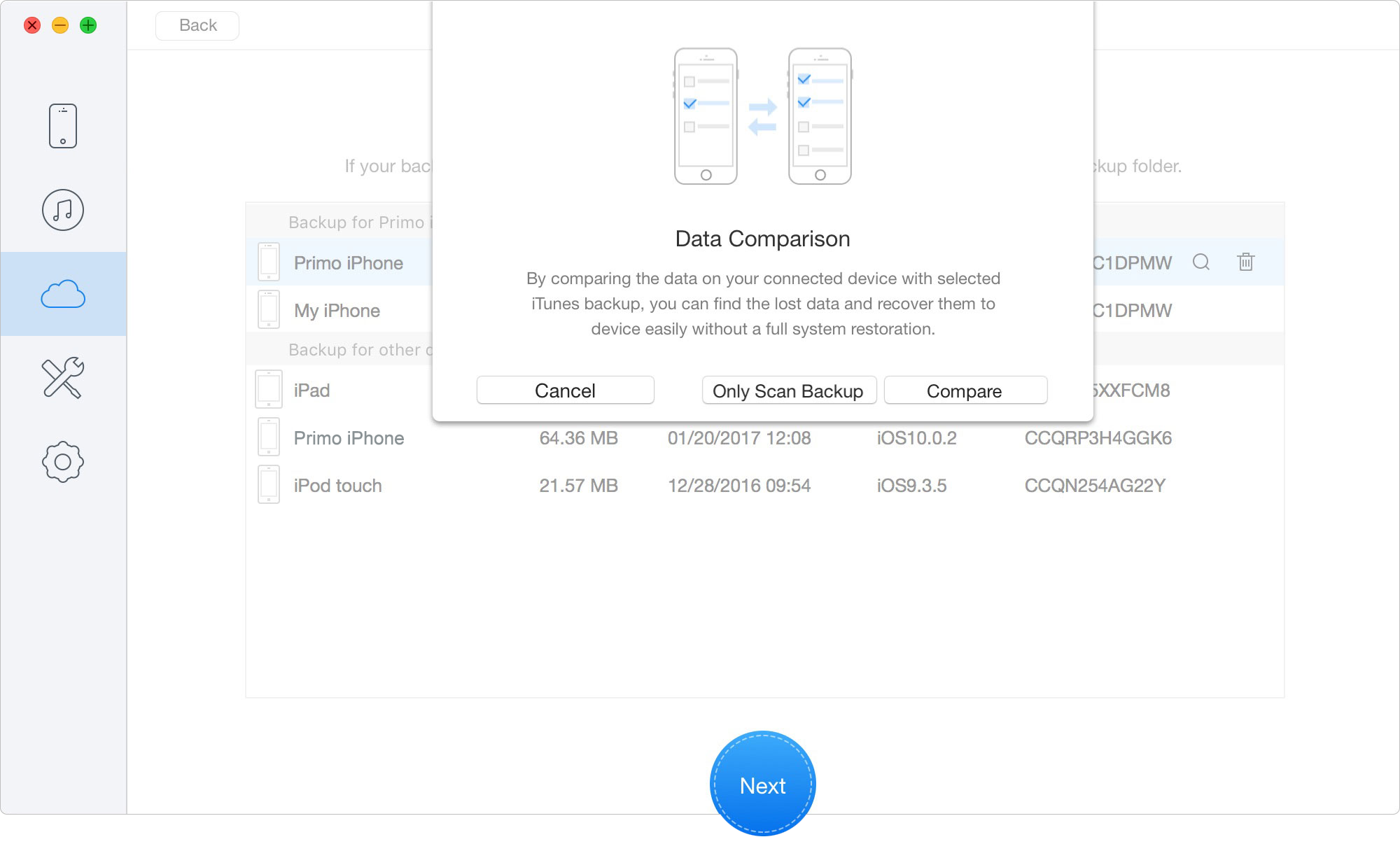 Icloud data recovery methods