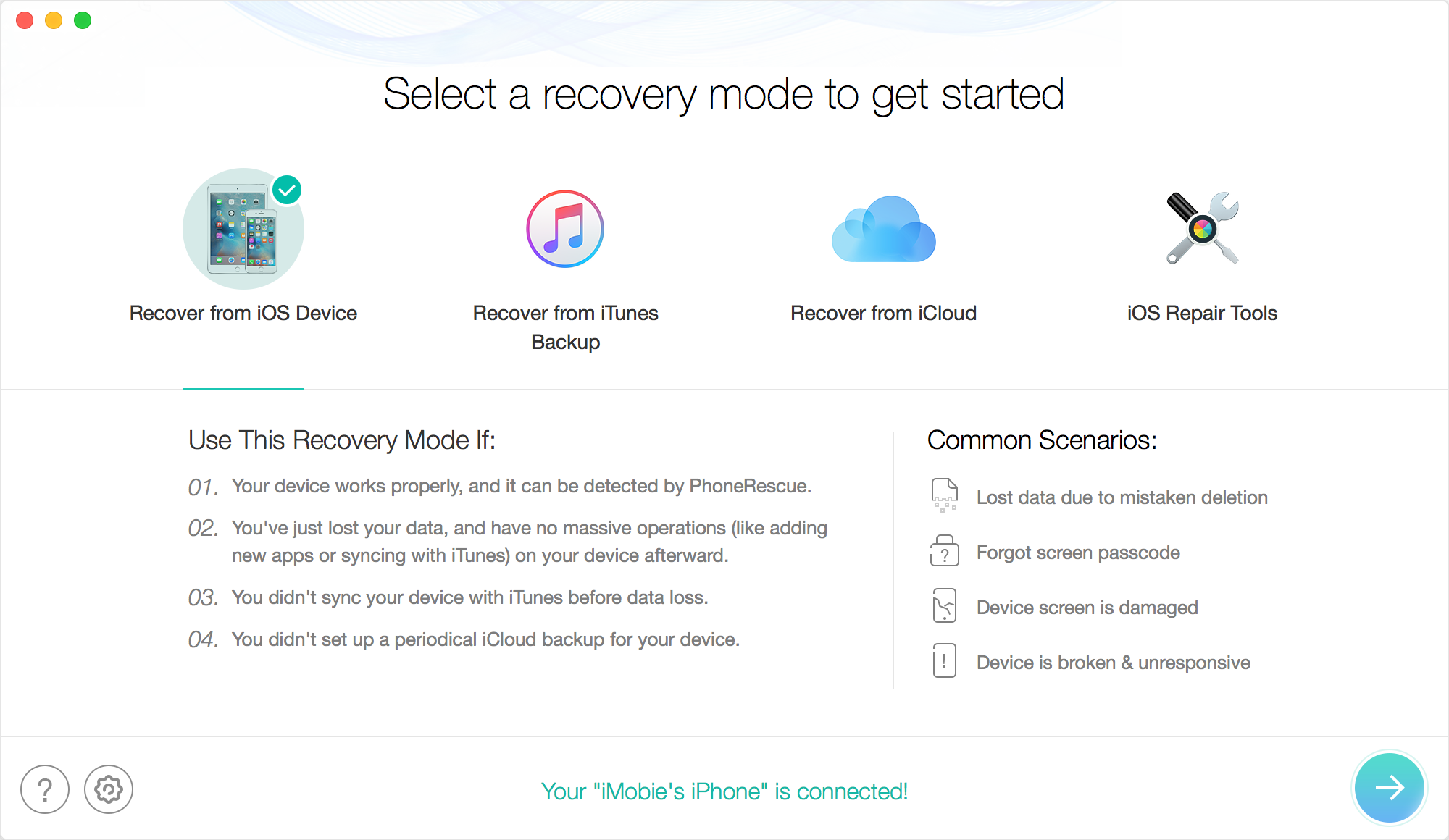 iMobie PhoneRescue Overview