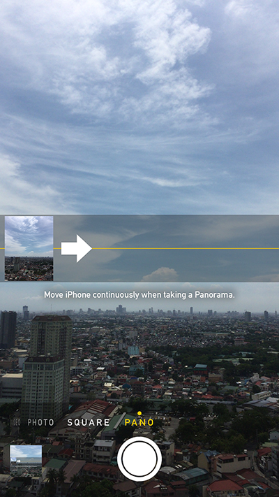 How to Take Panorama Photos with Camera on iPhone