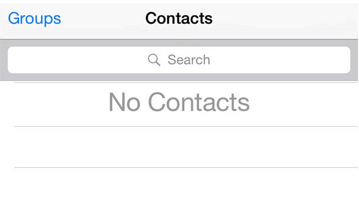 How to Fix Contacts Disappeared on iPhone 8/X