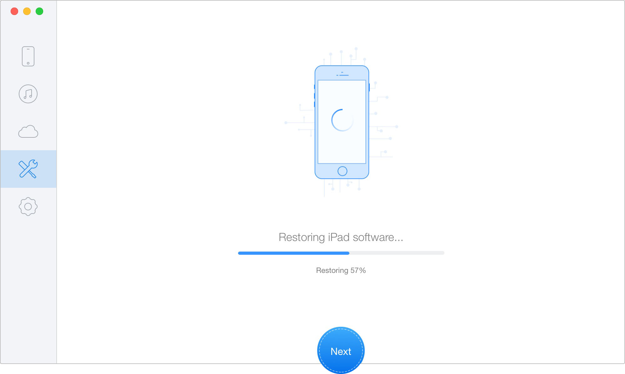 Fix Frozen iPhone with Primo iPhone Data Recovery