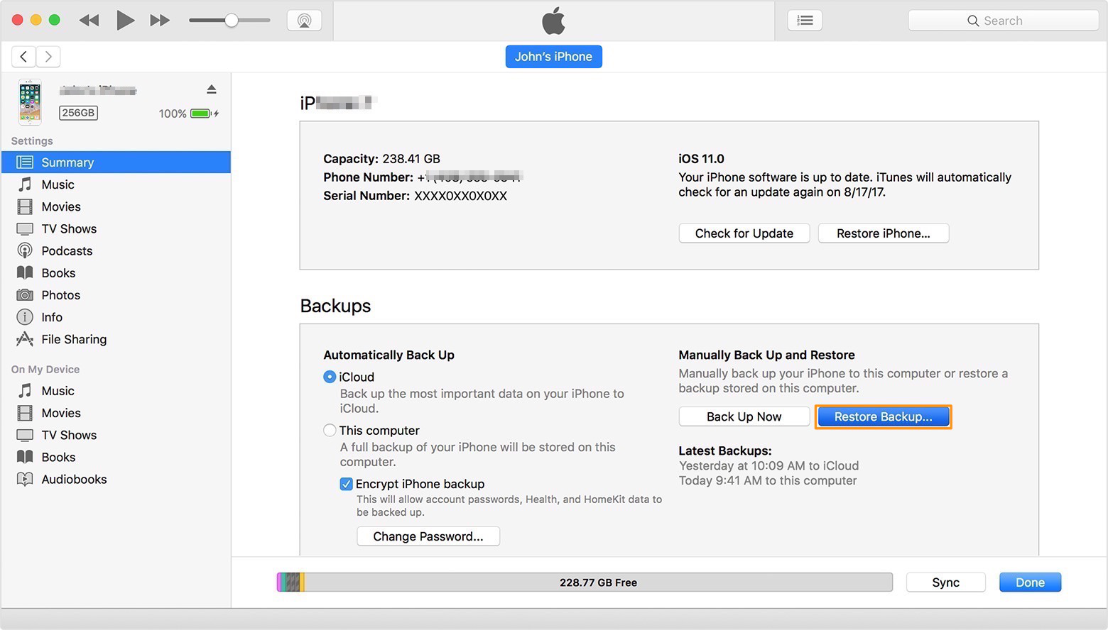 How to Fix iPhone 8/X Messages Disappeared