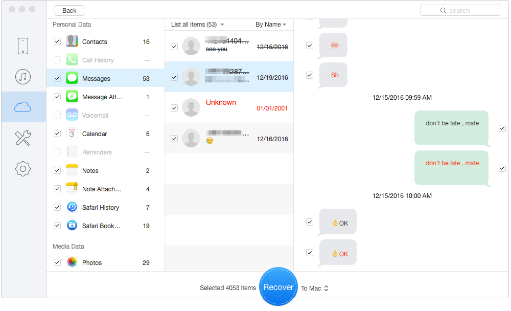 How to Access and View iCloud Files – Step 3