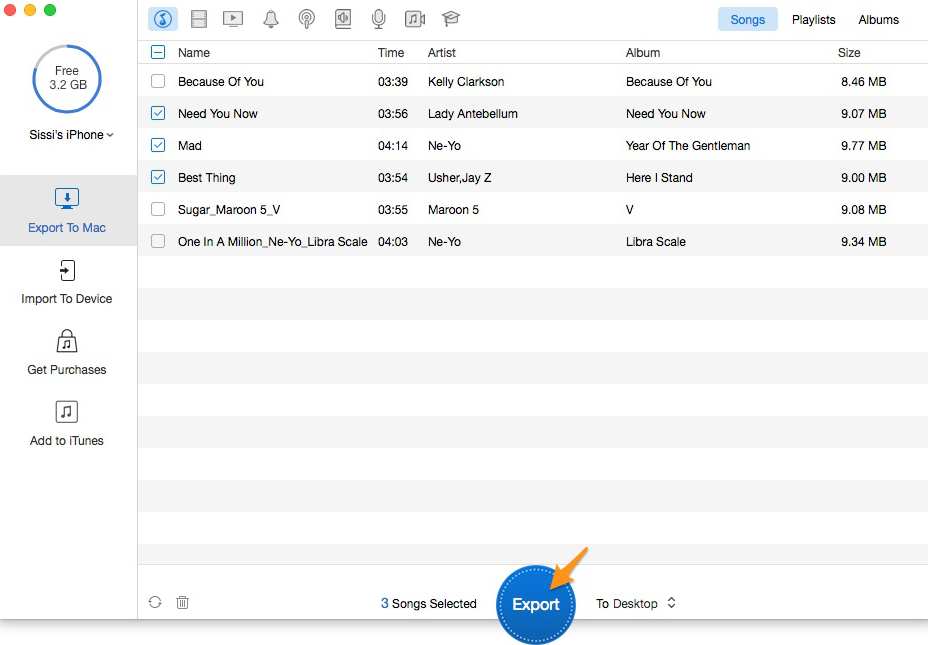 How to Back up your iPhone via PrimoMusic – Step 3