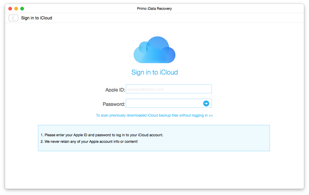 How to Check and Recover Deleted Safari History on iPhone/iPad | iCloud Backup – Step 2-1