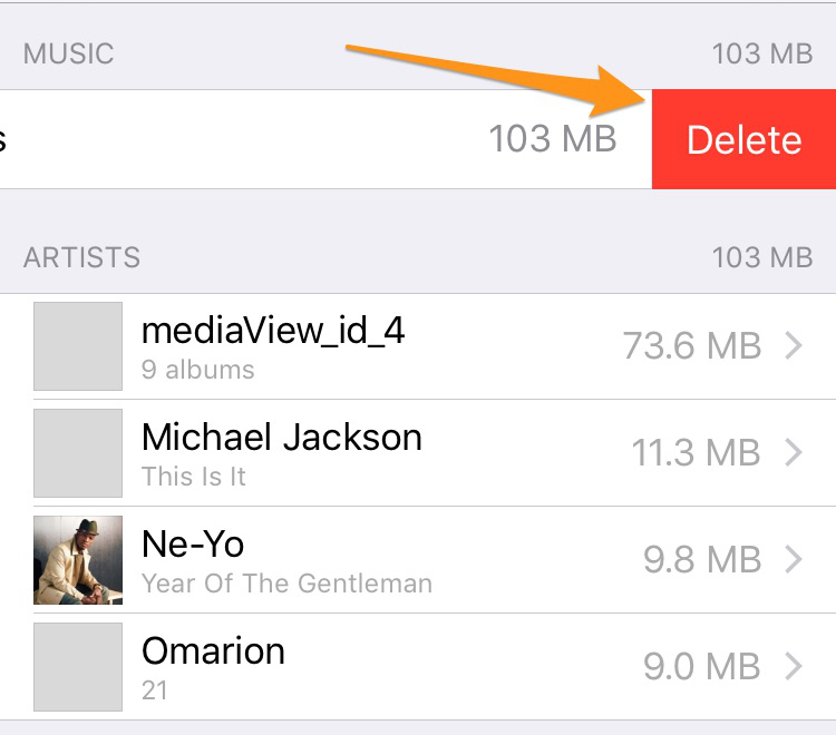 How to Delete Songs from iPhone on Settings App