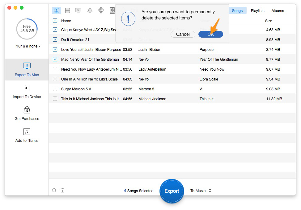 How to Delete Songs from iPhone – PrimoMusic