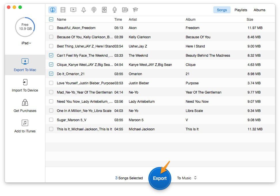 How to Download Music on Mac from iPhone/iPad/iPod Tips for Music