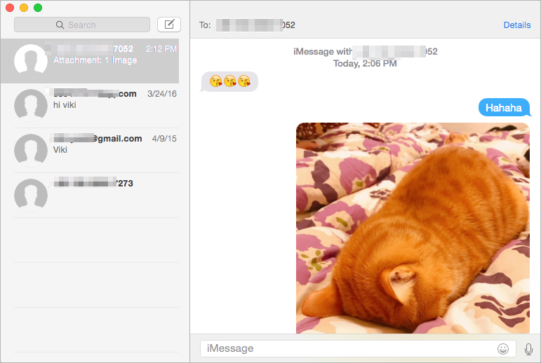 Export iMessages from iPhone 7/7 Plus to Mac Computer