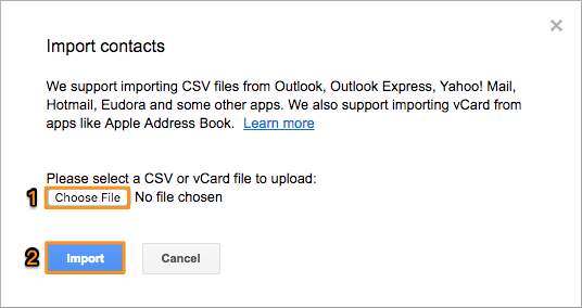 How to Export iPhone Contacts to Gmail Account – Step 4