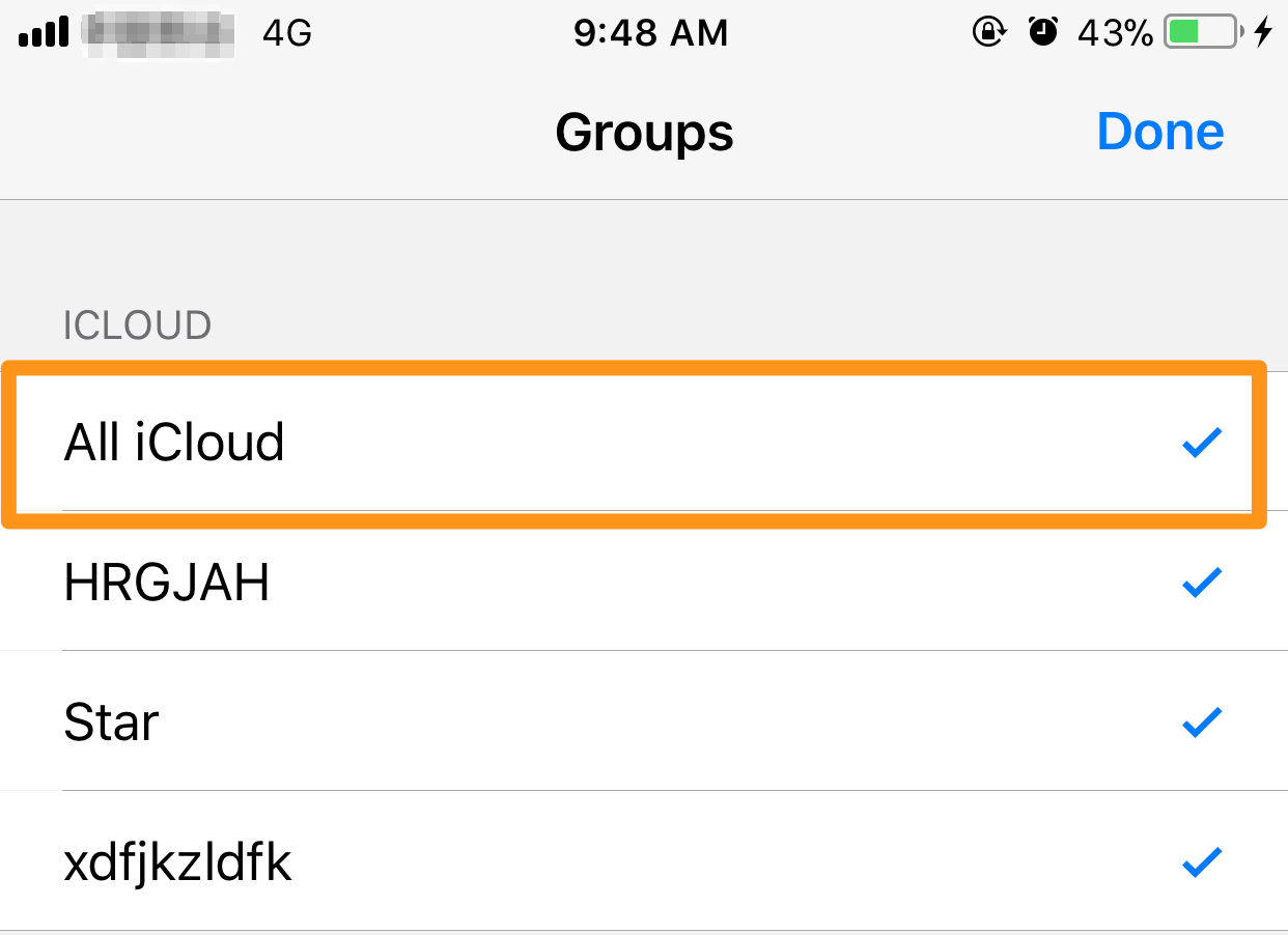 Fix Contacts Disappeared from iPhone on iOS 11