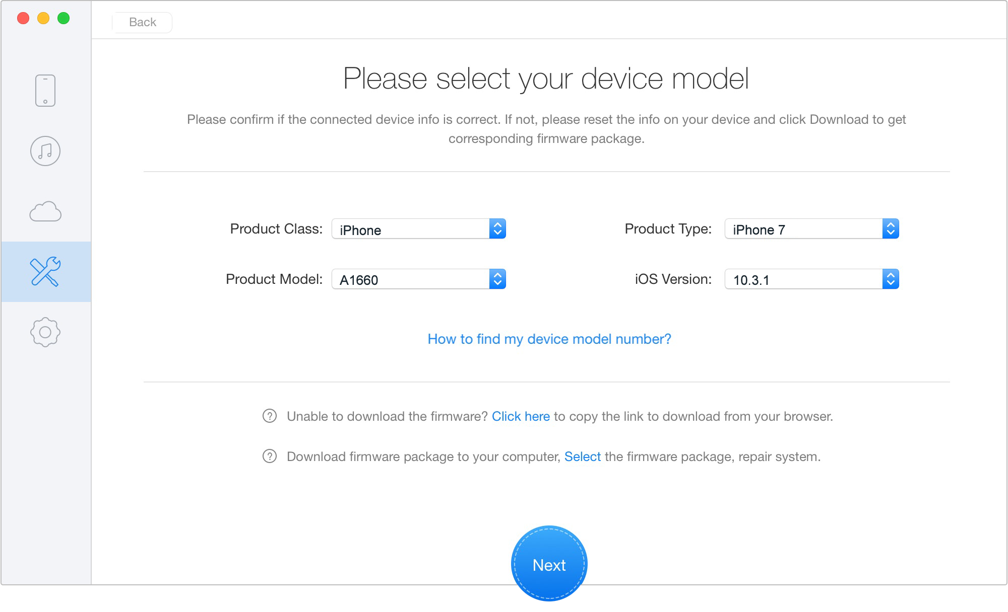 How to Fix iPhone Stuck on Black Screen Problem – Step 3