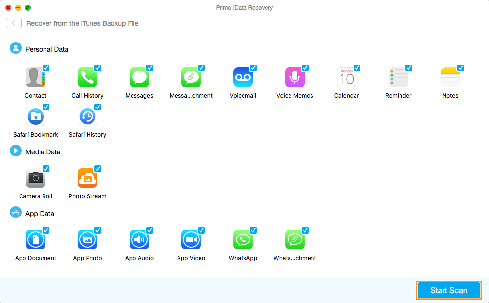 How to Retrieve iPhone Data via Backup – Step 2