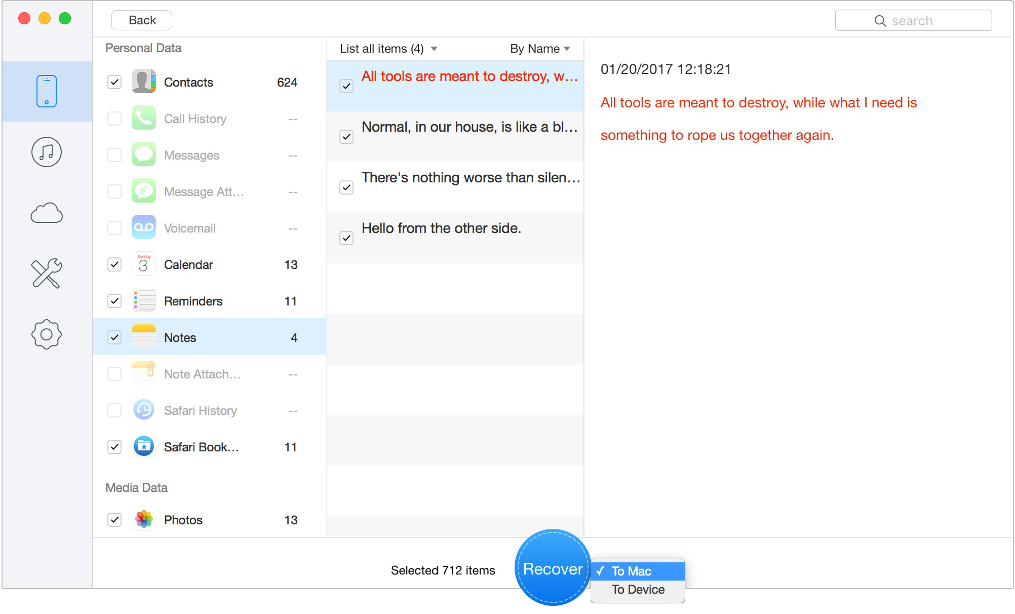 Retrieve Lost Data on iPhone iPad After iOS 10.3/10.3.1/10.3.2 Update