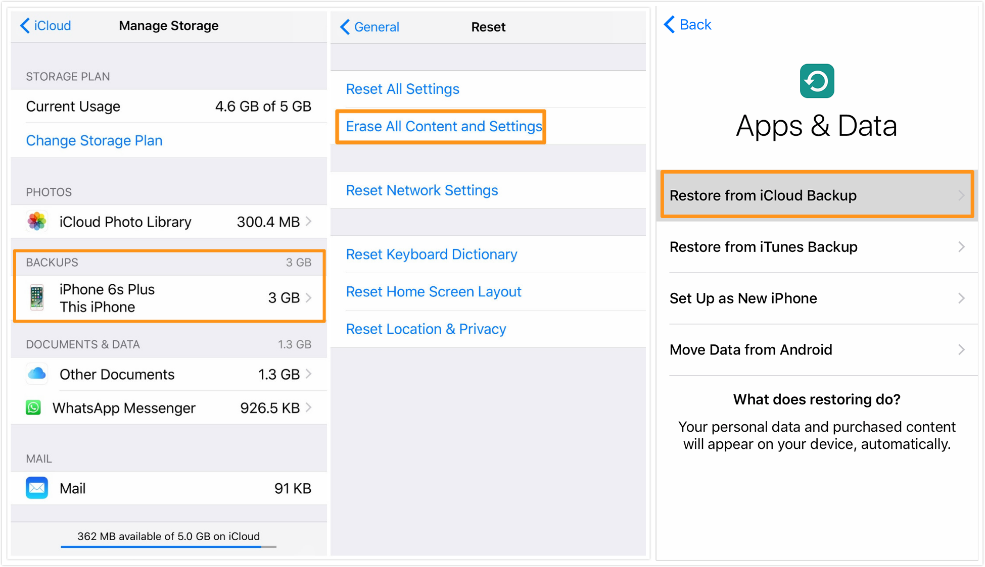How to Retrieve Lost/Deleted iPhone Contacts on iOS 11 via iCloud