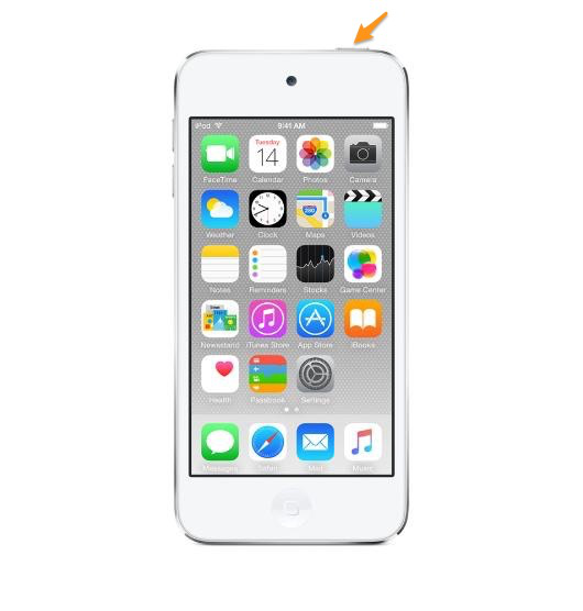 How to Reset iPod touch with a Soft Reboot – Step 1