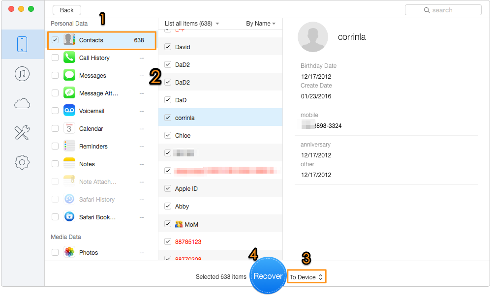 Effortlessly Restore Lost iPhone Contacts without Backup