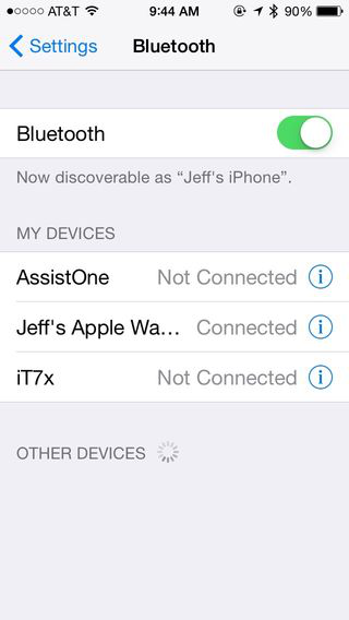 Disable Bluetooth