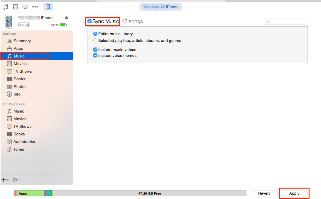How to Transfer Music from Mac to iPhone with iTunes
