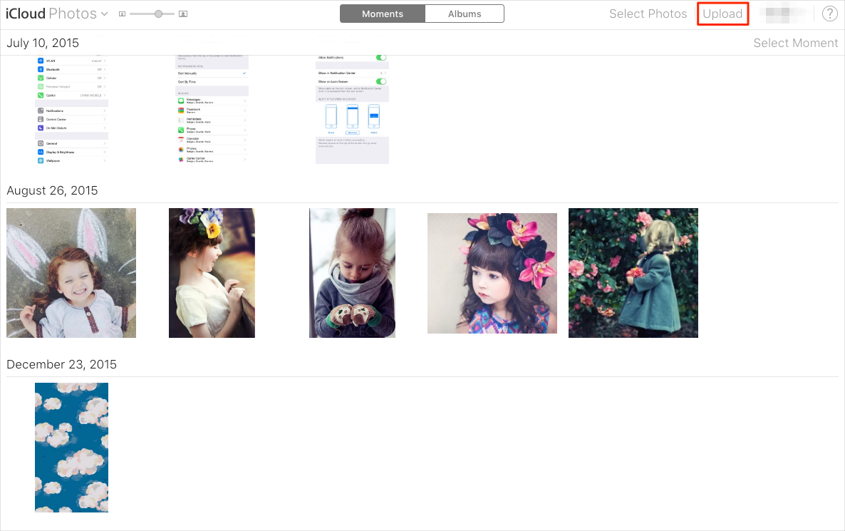 Sync Photos from Computer to iPad with iCloud