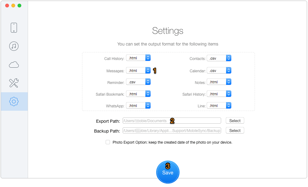 View iPhone Text Messages on Computer – Step 1