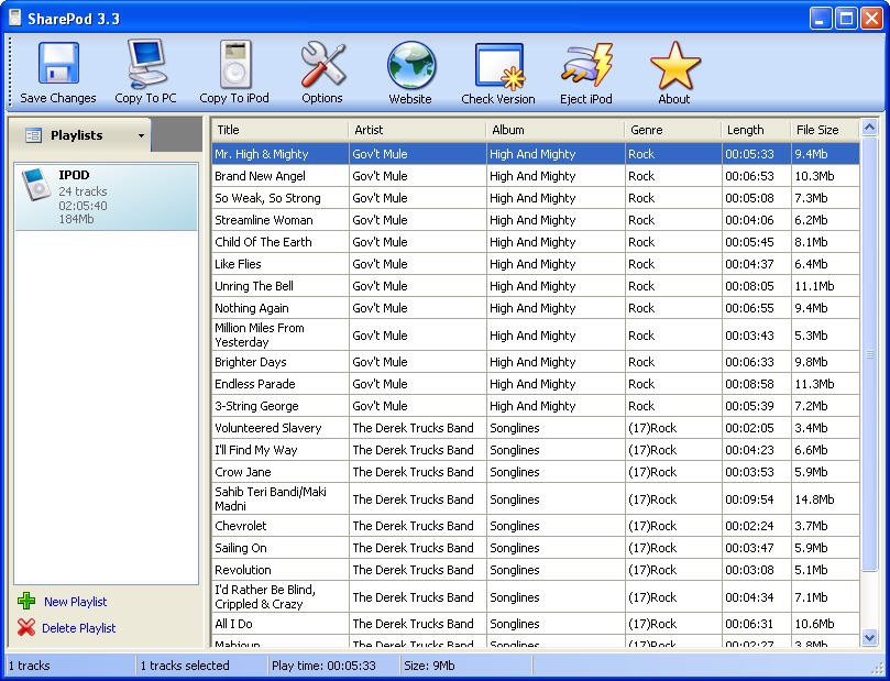 Top 8 iTunes Alternatives –SharePod