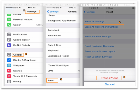 Get Back Deleted Contacts on iPhone 7 via iCloud Backup