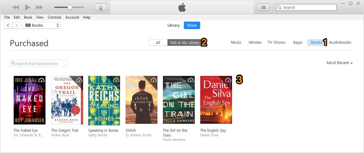 Recover Deleted Books in iBooks with PC
