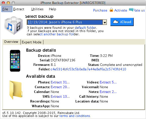 Top iPhone Backup Extractor – iPhone Backup extractor