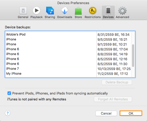 Transfer Purchased Ringtones from old iPhone to iPhone 7/7 Plus – Step 1